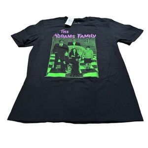 NWT The Addams family black t-shirt men’s medium horror scary classic television
